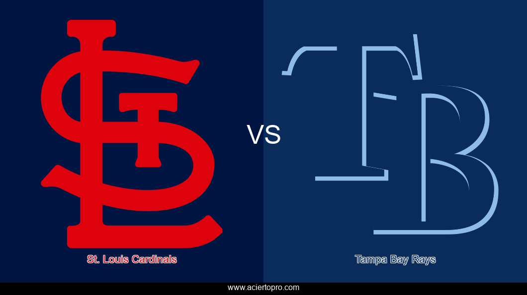 Pronosticos St. Louis Cardinals vs Tampa Bay Rays