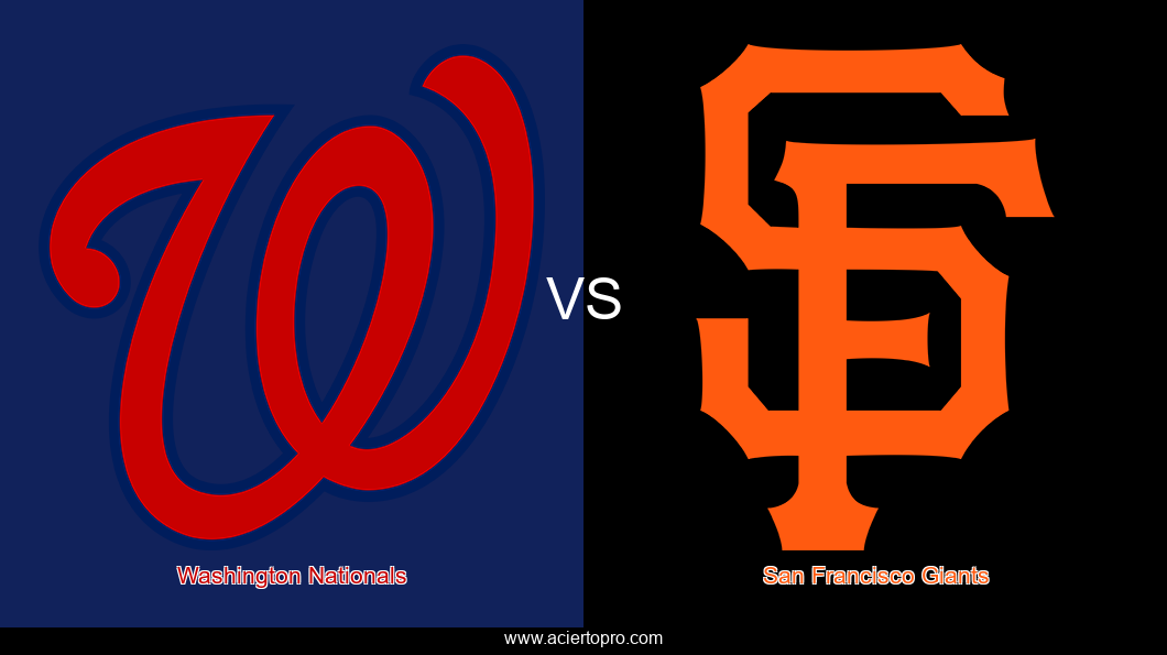 Pronosticos Washington Nationals vs San Francisco Giants