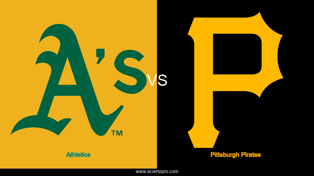 Pronosticos Athletics vs Pittsburgh Pirates
