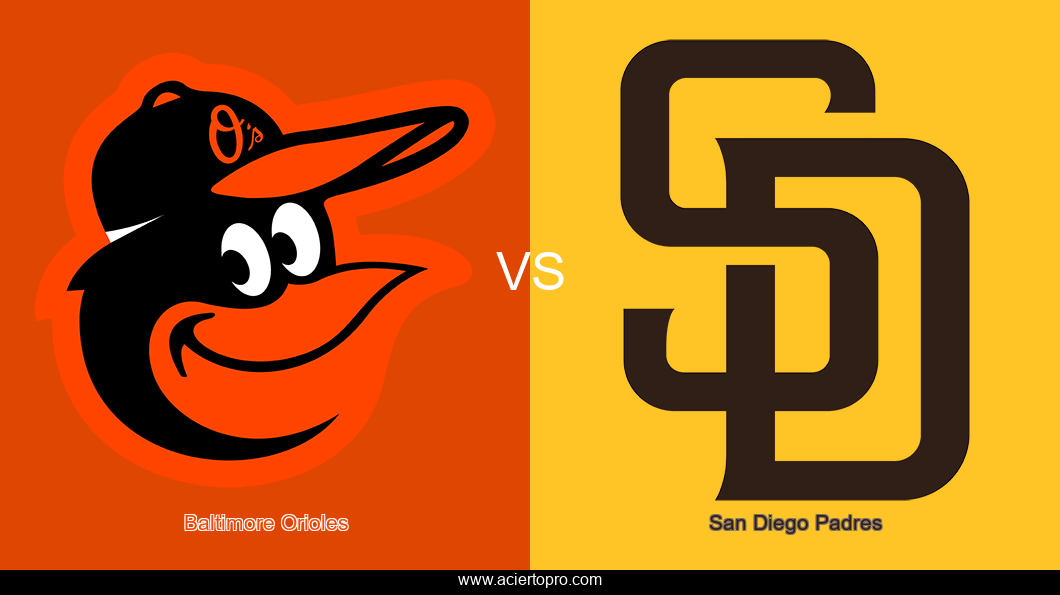 Pronosticos Baltimore Orioles vs San Diego Padres