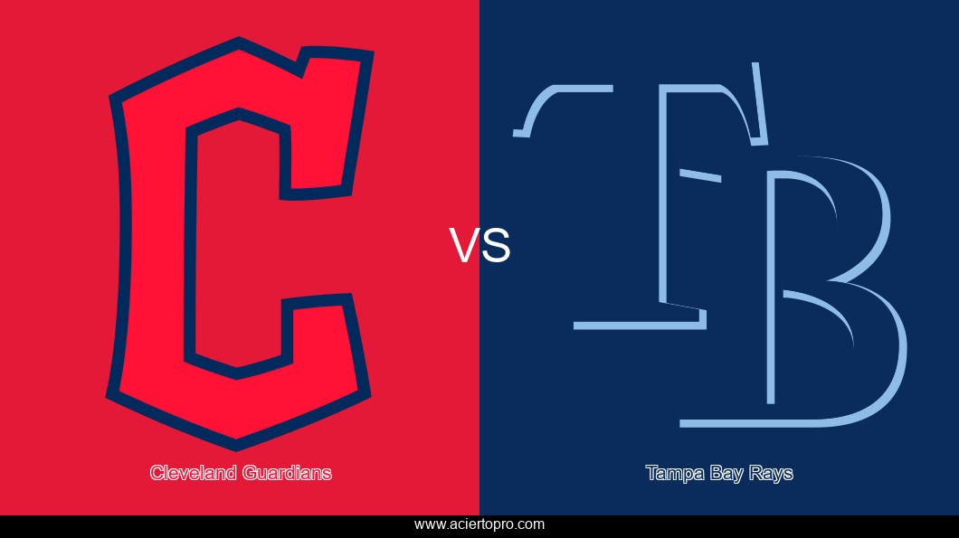 Pronosticos Cleveland Guardians vs Tampa Bay Rays
