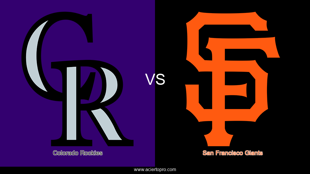 Pronosticos Colorado Rockies vs San Francisco Giants
