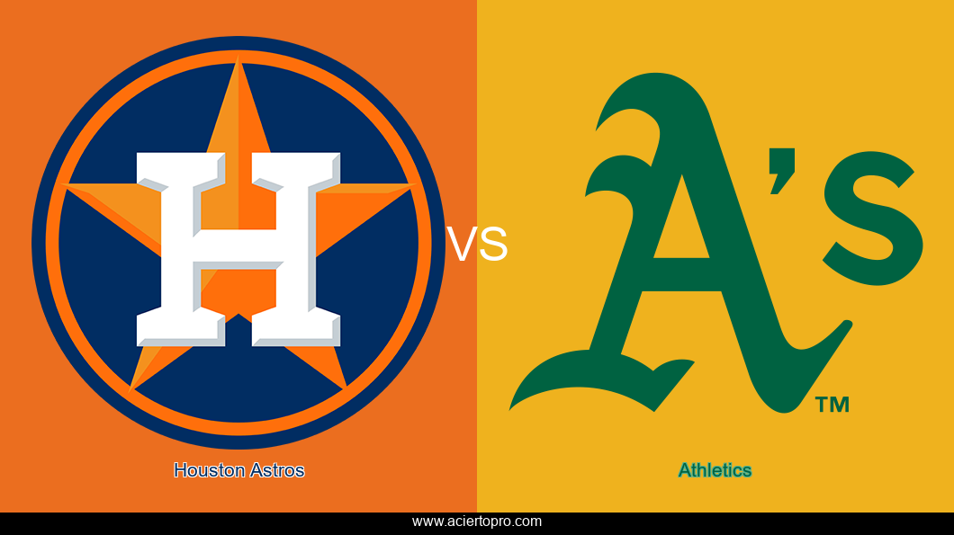 Pronosticos Houston Astros vs Athletics