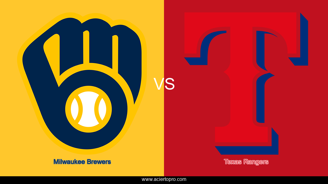 Pronosticos Milwaukee Brewers vs Texas Rangers