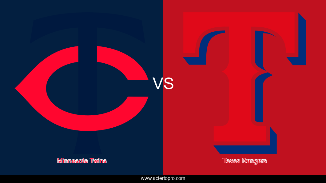Pronosticos Minnesota Twins vs Texas Rangers