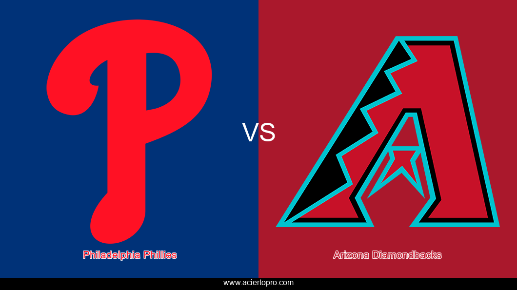 Pronosticos Philadelphia Phillies vs Arizona Diamondbacks