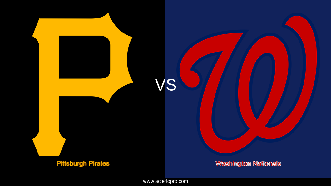 Pronosticos Pittsburgh Pirates vs Washington Nationals