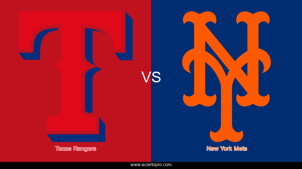Texas Rangers vs New York Mets Pronósticos MLB - 14.09.25 - aciertopro.com