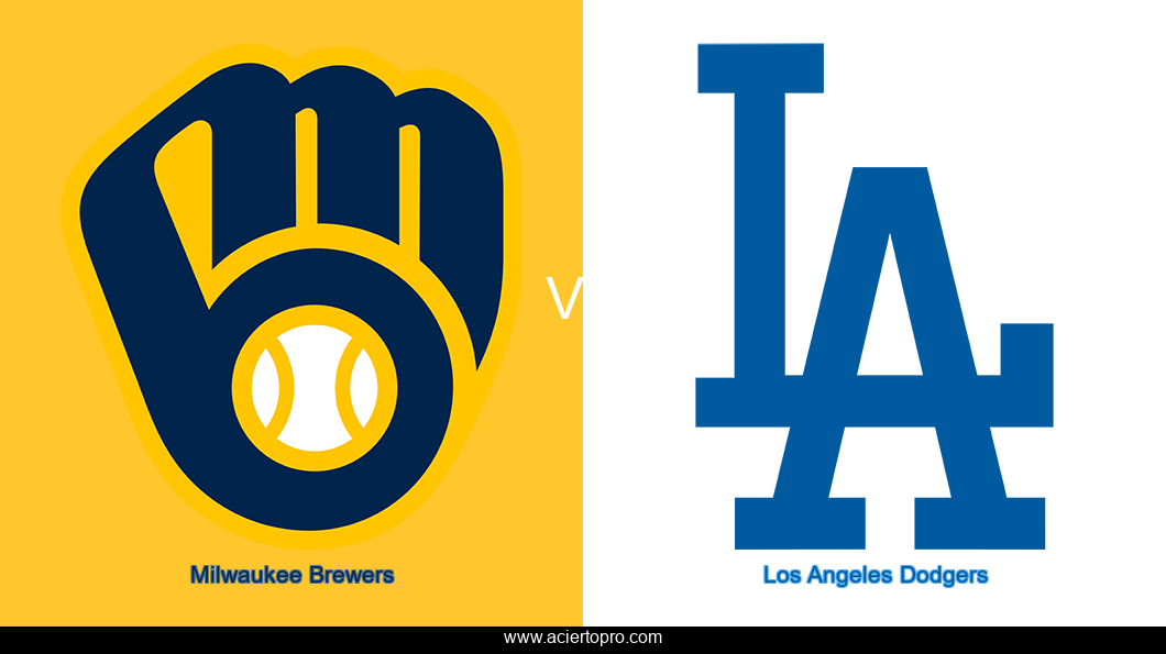 Pronosticos Milwaukee Brewers vs Los Angeles Dodgers