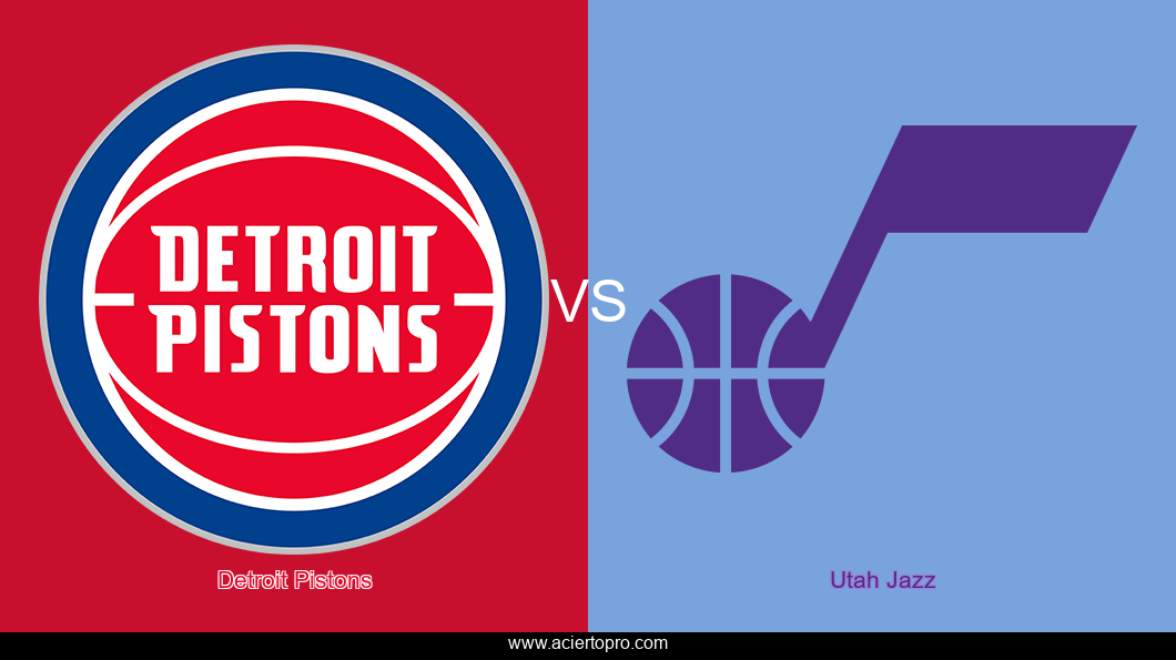Detroit Pistons vs Utah Jazz