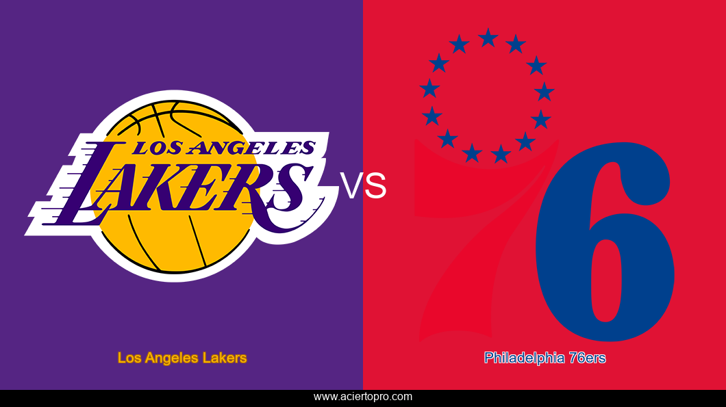 Los Angeles Lakers vs Philadelphia 76ers