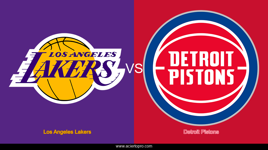 Los Angeles Lakers vs Detroit Pistons