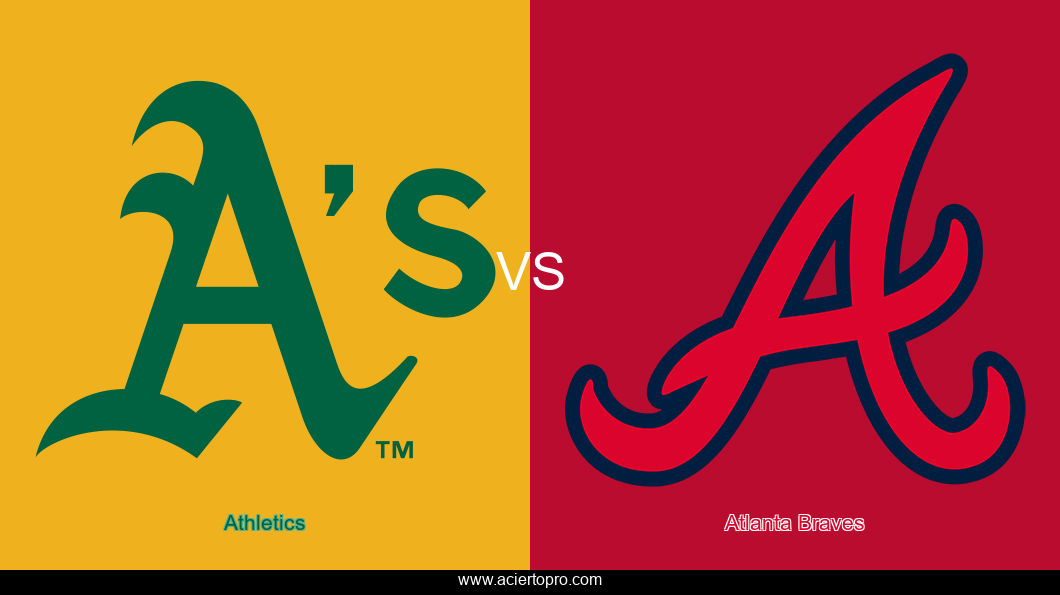 Pronosticos Athletics vs Atlanta Braves