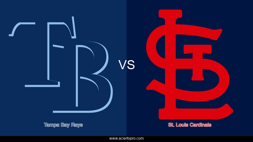 Pronosticos Tampa Bay Rays vs St. Louis Cardinals