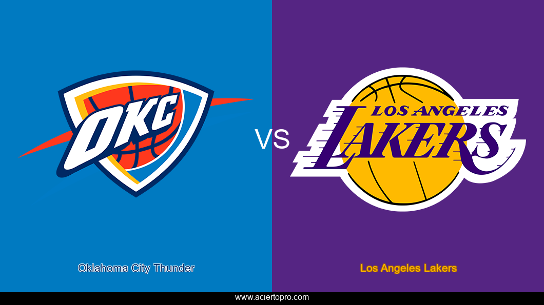 Oklahoma City Thunder vs Los Angeles Lakers