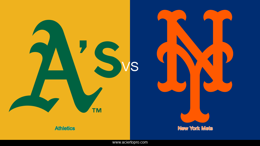 Pronosticos Athletics vs New York Mets