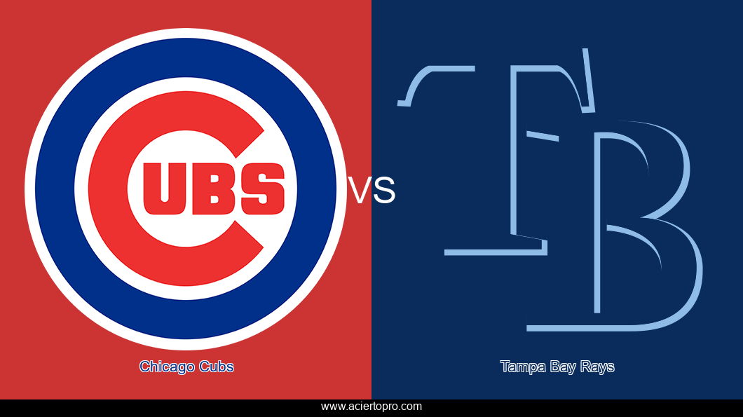 Pronosticos Chicago Cubs vs Tampa Bay Rays