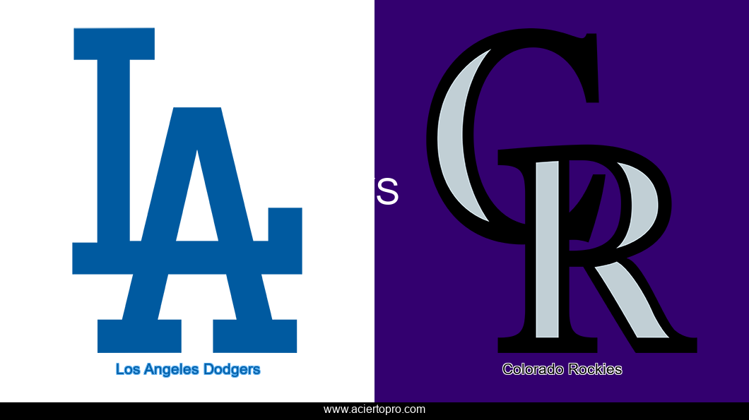 Pronosticos Los Angeles Dodgers vs Colorado Rockies