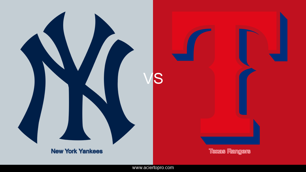 Pronosticos New York Yankees vs Texas Rangers