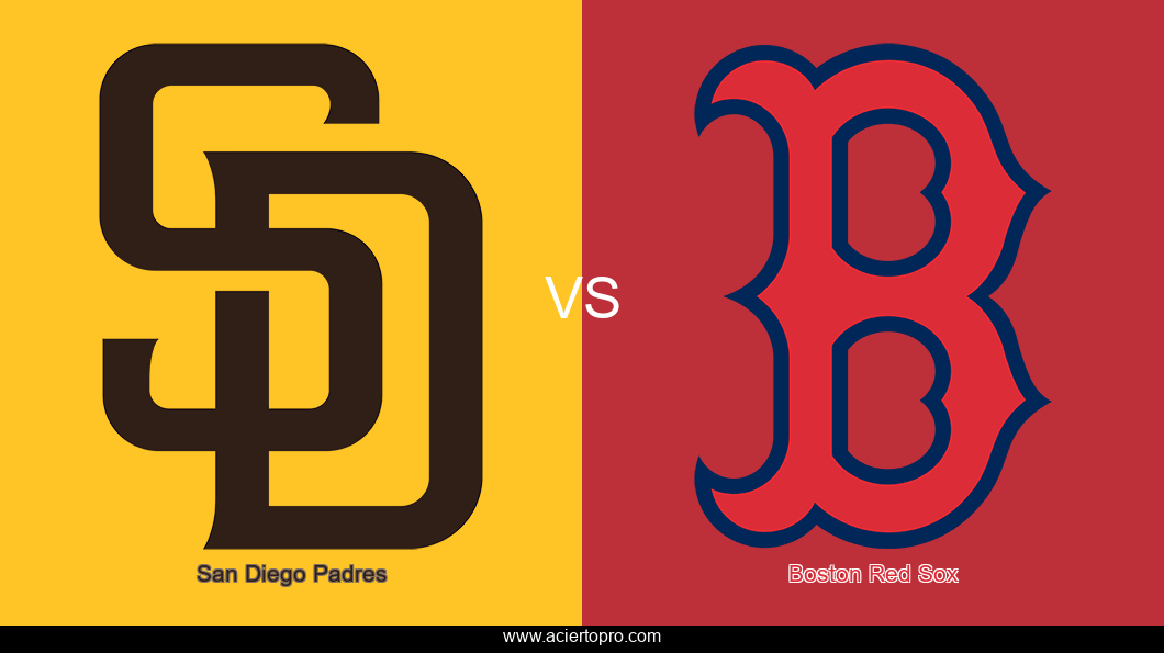 Pronosticos San Diego Padres vs Boston Red Sox