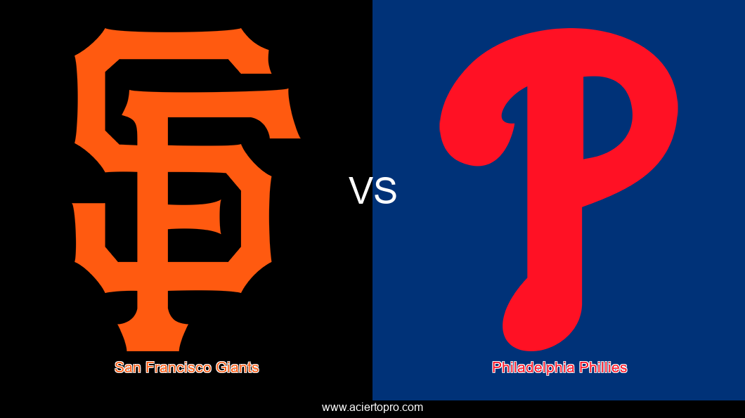 Pronosticos San Francisco Giants vs Philadelphia Phillies