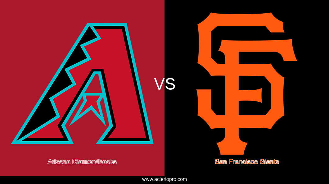 Pronosticos Arizona Diamondbacks vs San Francisco Giants