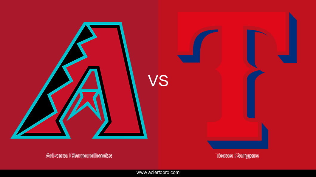 Pronosticos Arizona Diamondbacks vs Texas Rangers