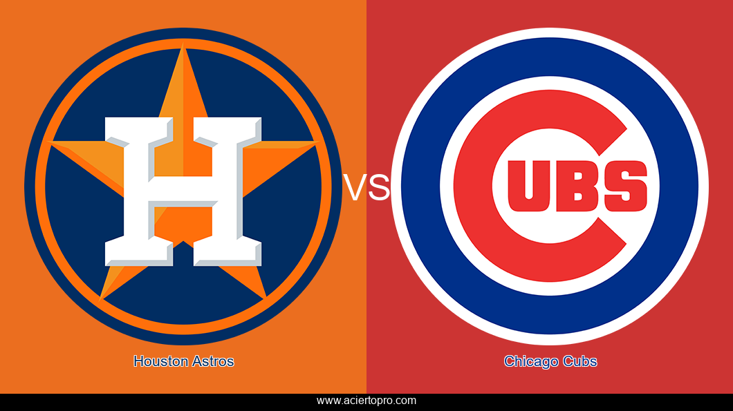 Pronosticos Houston Astros vs Chicago Cubs