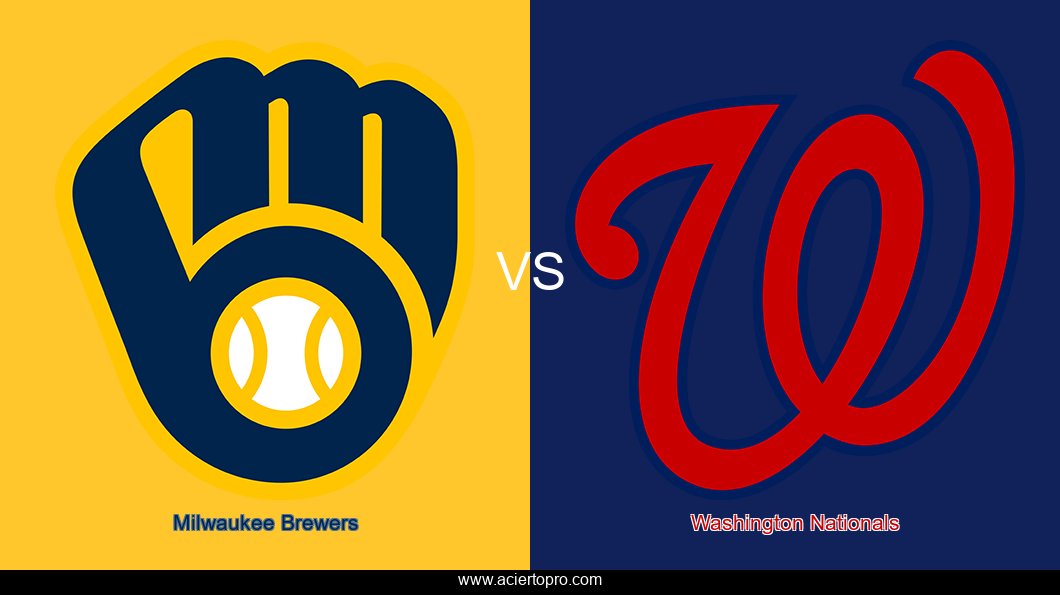 Pronosticos Milwaukee Brewers vs Washington Nationals