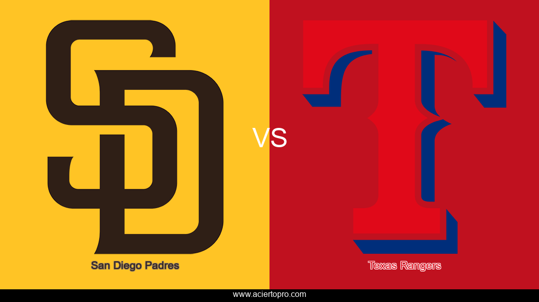 Pronosticos San Diego Padres vs Texas Rangers