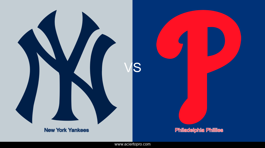 Pronosticos New York Yankees vs Philadelphia Phillies