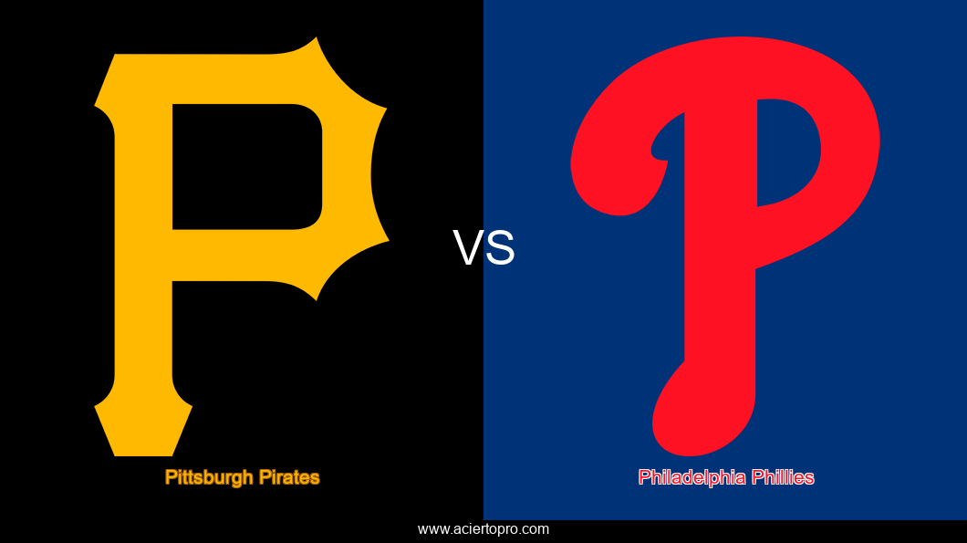 Pronosticos Pittsburgh Pirates vs Philadelphia Phillies