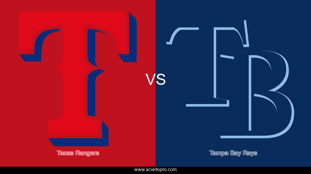 Pronosticos Texas Rangers vs Tampa Bay Rays